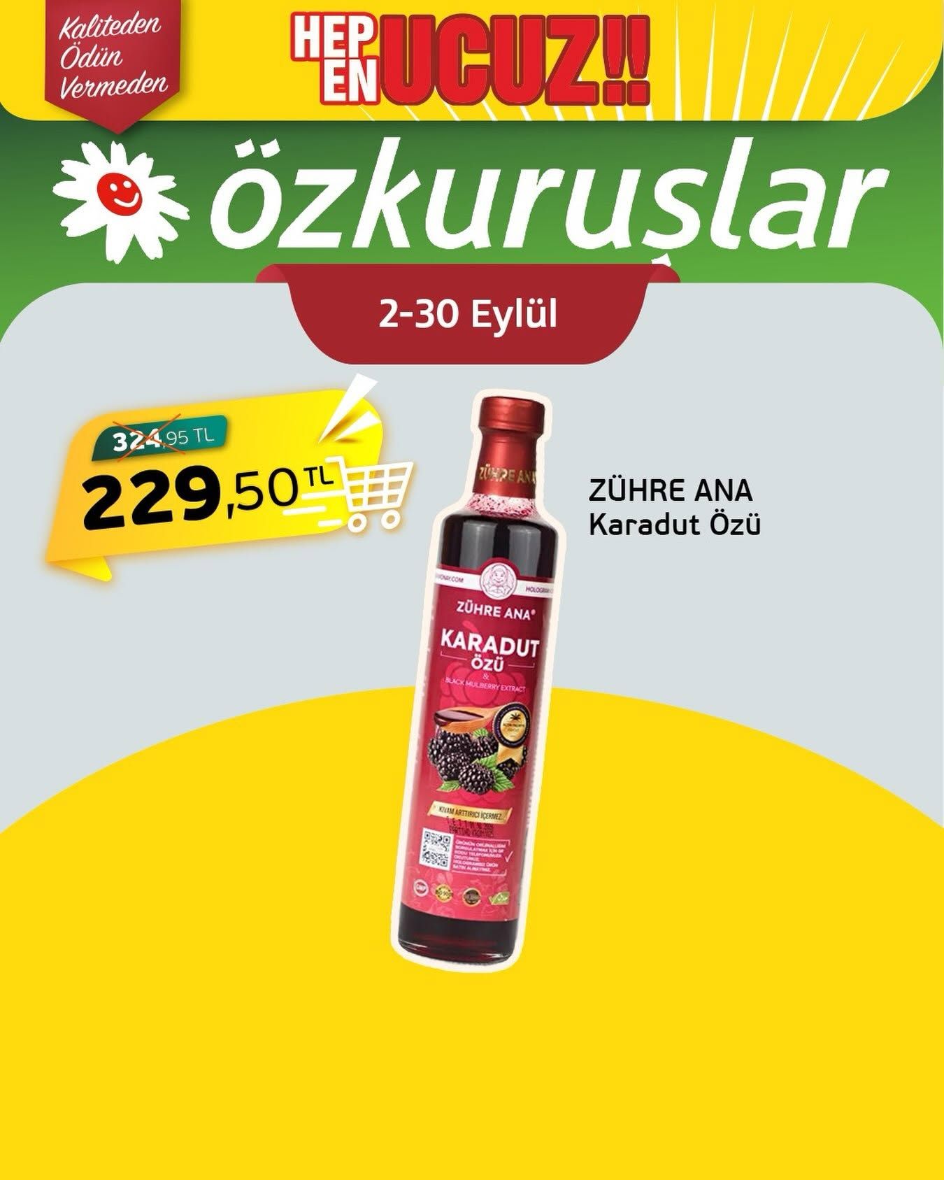 2 Eylül Ozkuruslar Kataloğu 2026 Sayfa 1