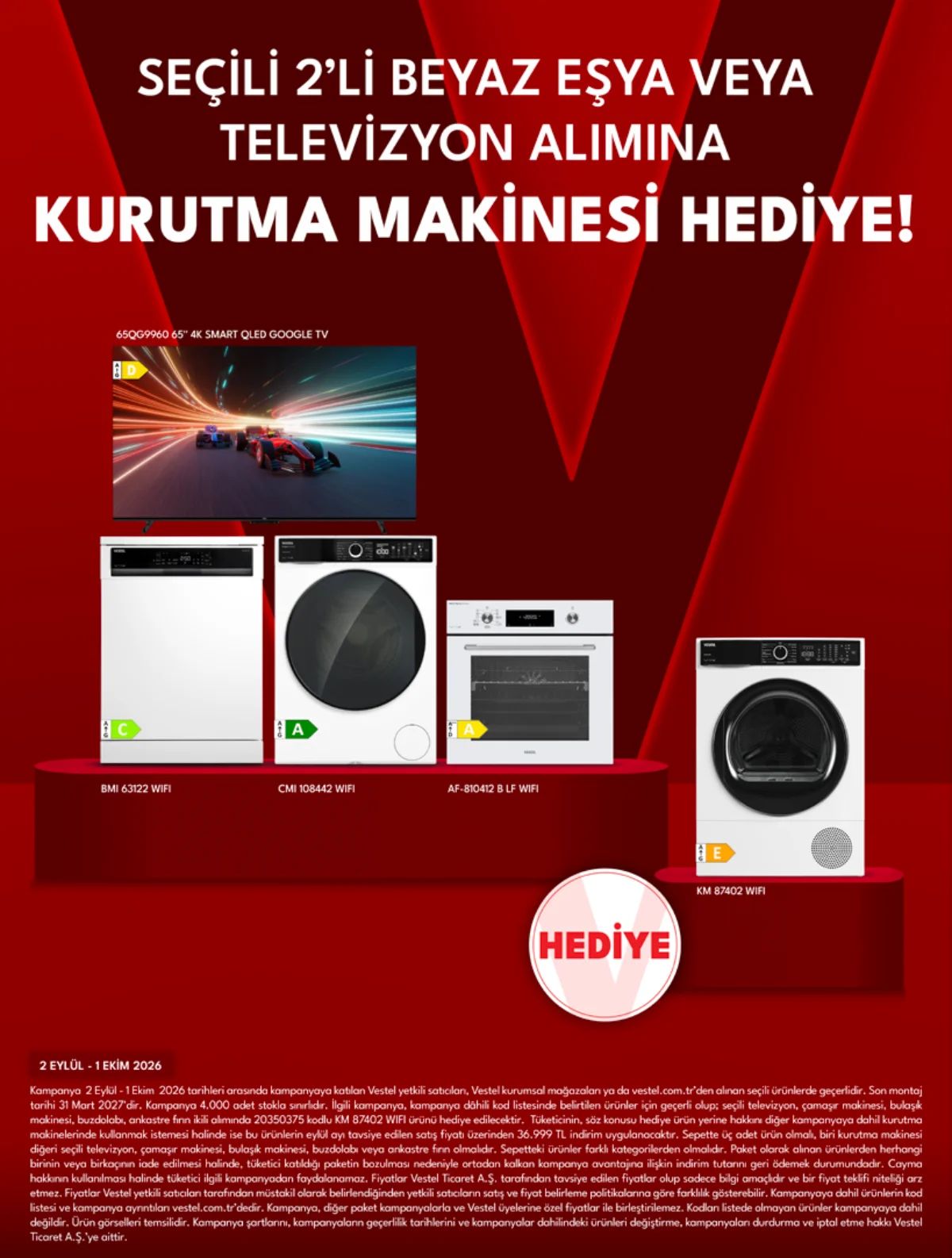 2 Eylül Vestel Kataloğu 2026 Sayfa 5