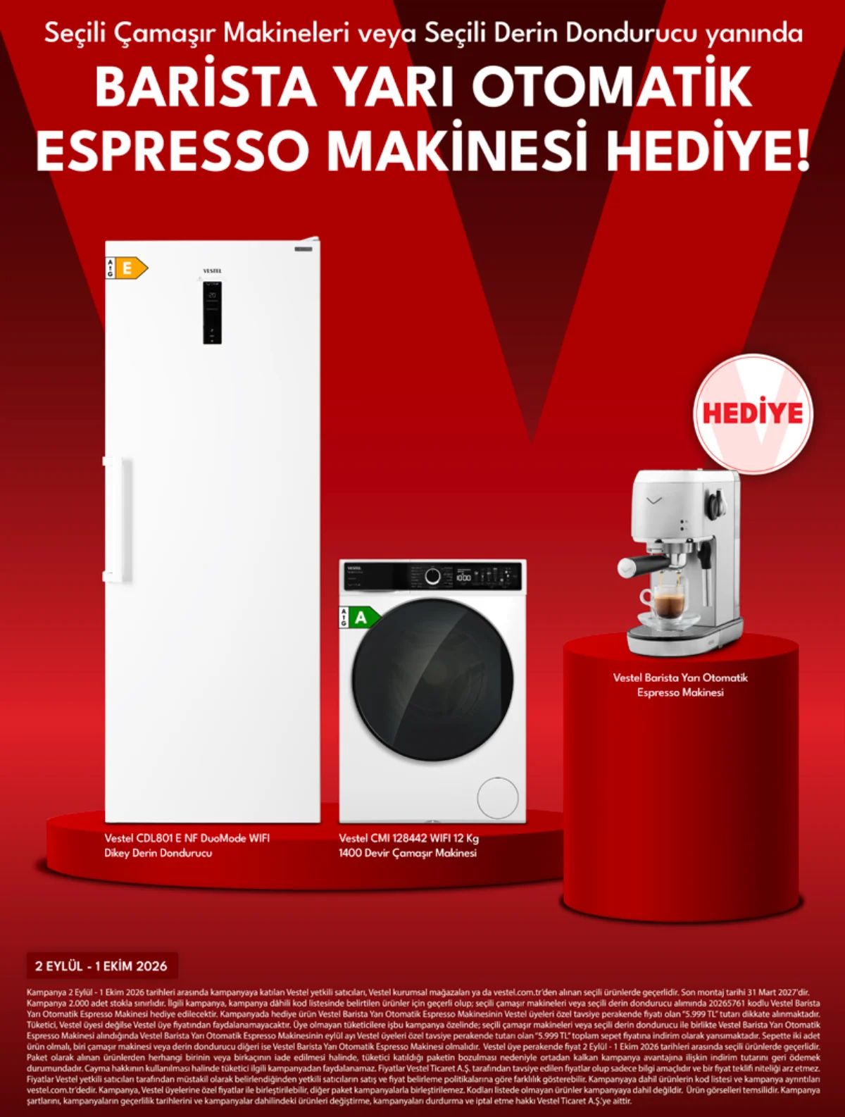 2 Eylül Vestel Kataloğu 2026 Sayfa 6