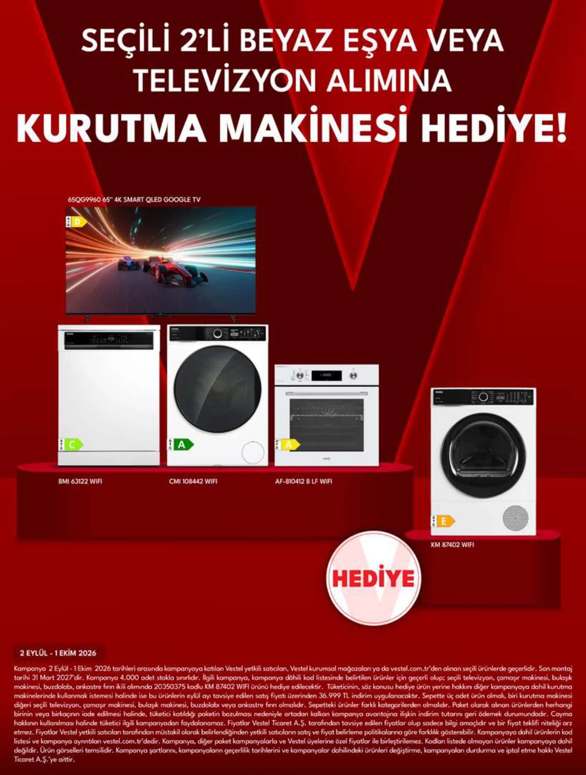 2 Eylül Vestel Kataloğu 2026 Sayfa 12