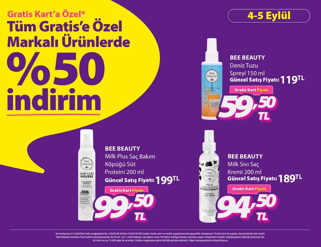 4 Eylül Gratis Kataloğu 2026 Sayfa 3