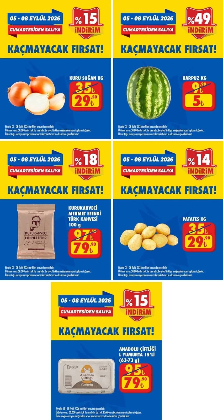 7 Eylül Şok Market Online Kataloğu 2026 Sayfa 1