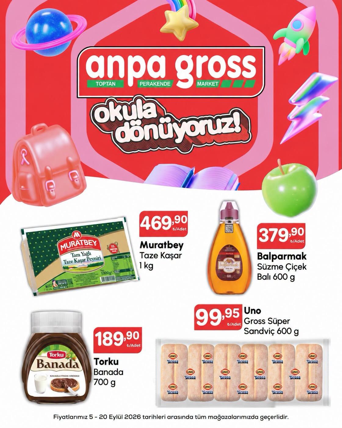 5 Eylül Anpagross Kataloğu 2026 Sayfa 1