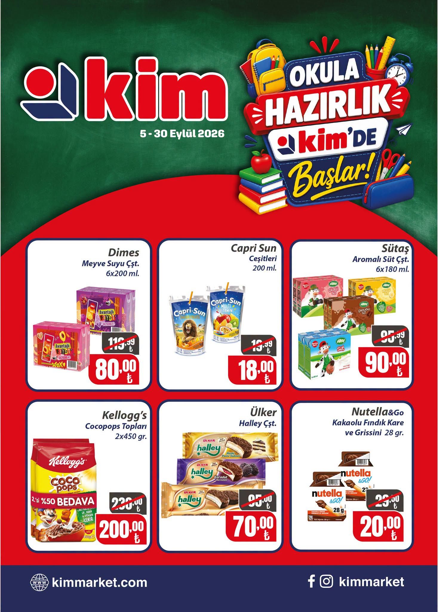 5 Eylül Kim Kataloğu 2026 Sayfa 1