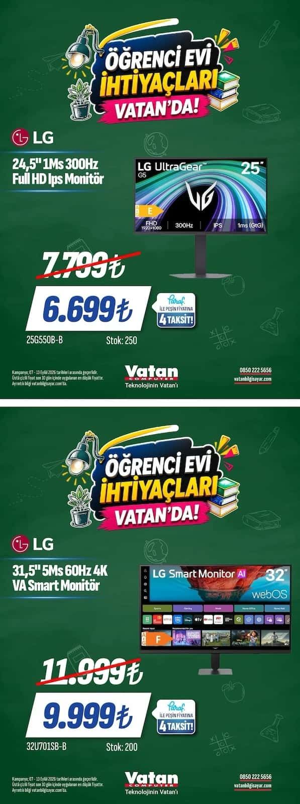 7 Eylül Vatan Bilgisayar Kataloğu 2026 Sayfa 1