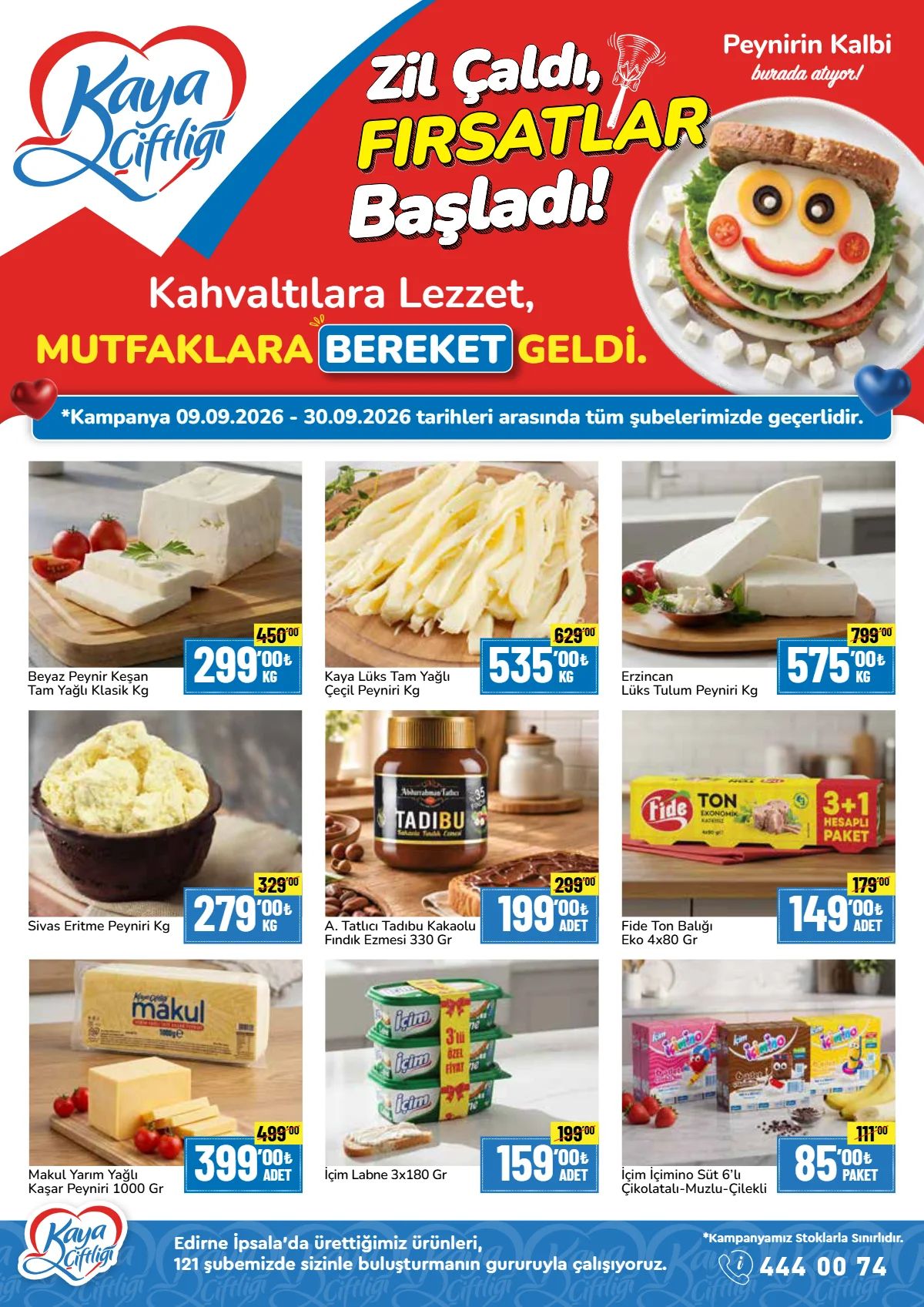 9 Eylül Kayaciftligi Kataloğu 2026 Sayfa 1