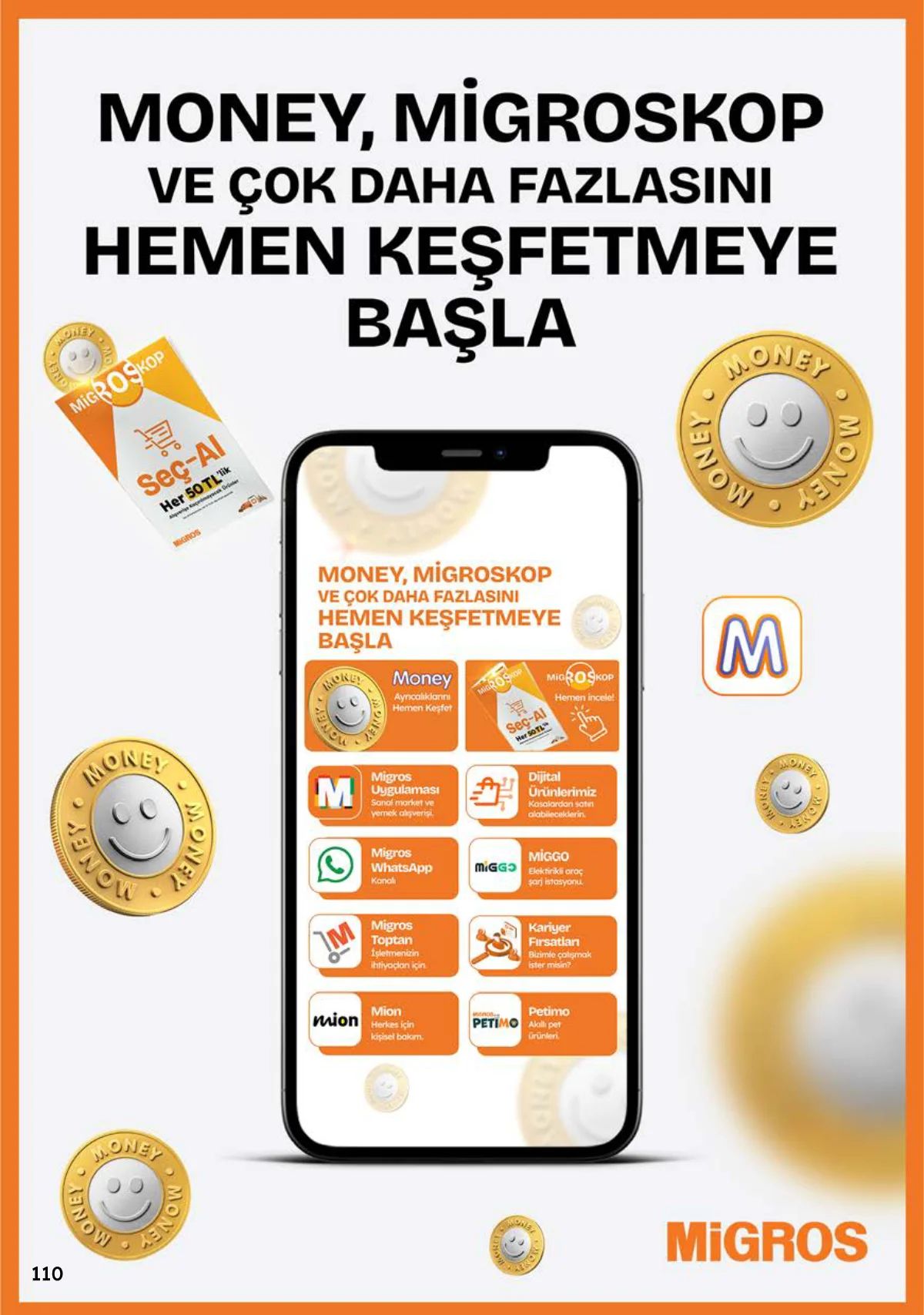 10 Eylül Migros Kataloğu 2026 Sayfa 110