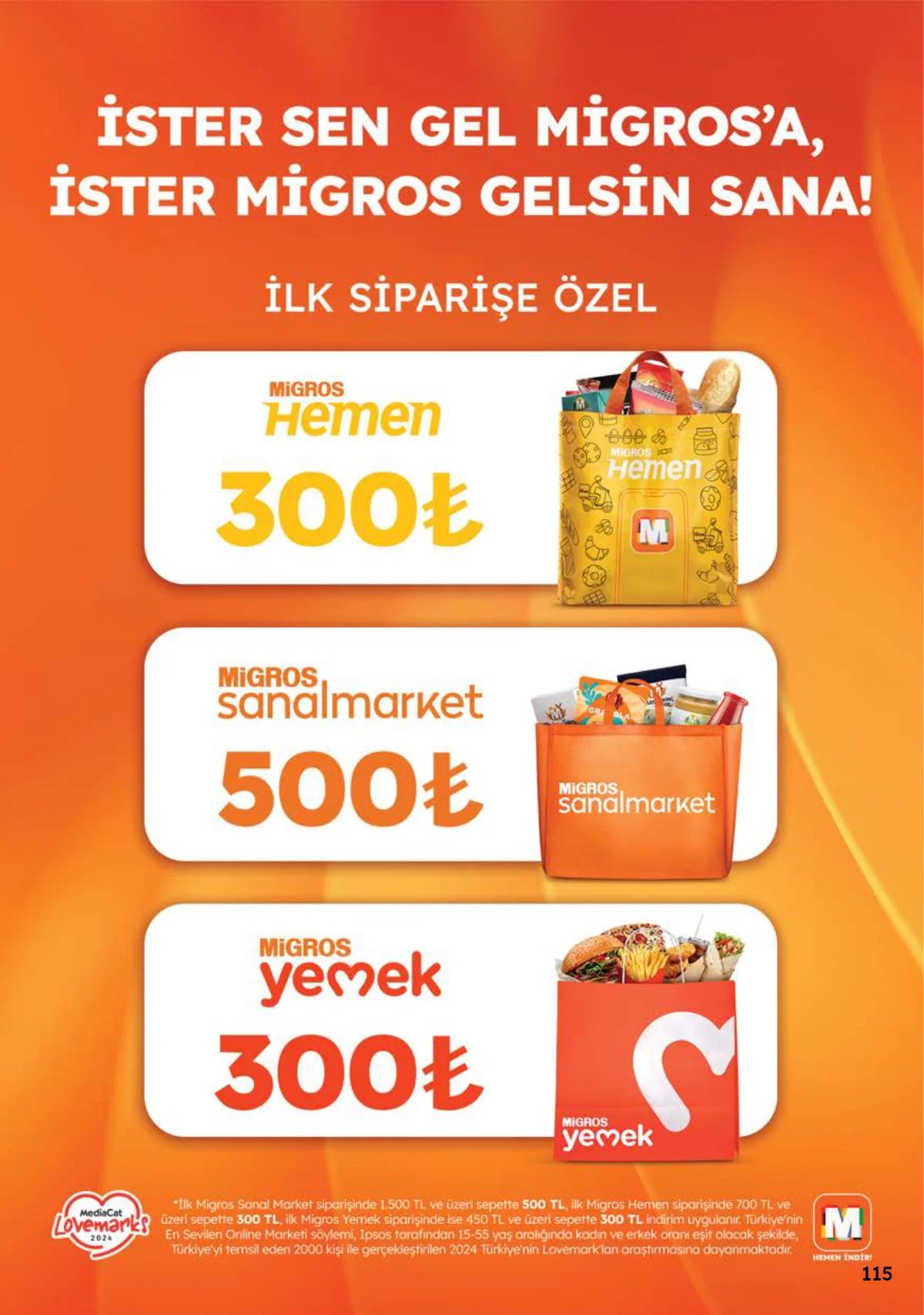 10 Eylül Migros Kataloğu 2026 Sayfa 115