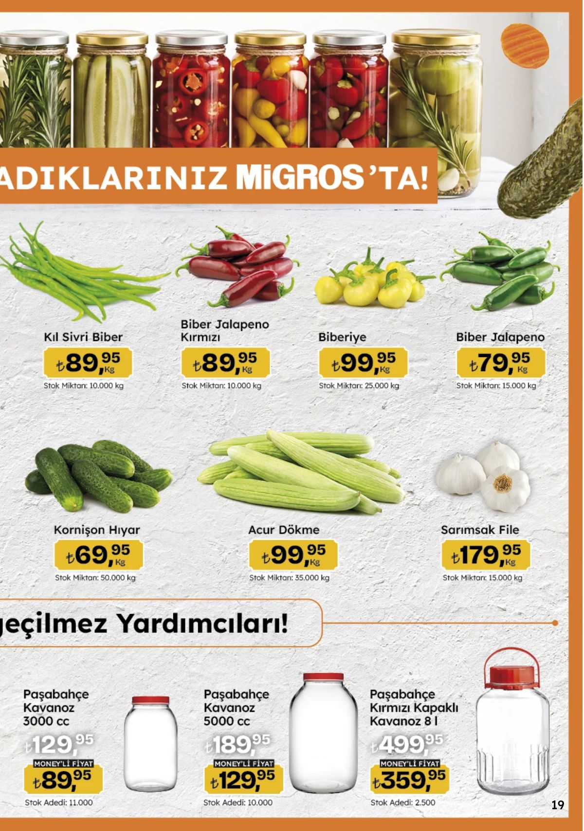 10 Eylül Migros Kataloğu 2026 Sayfa 19