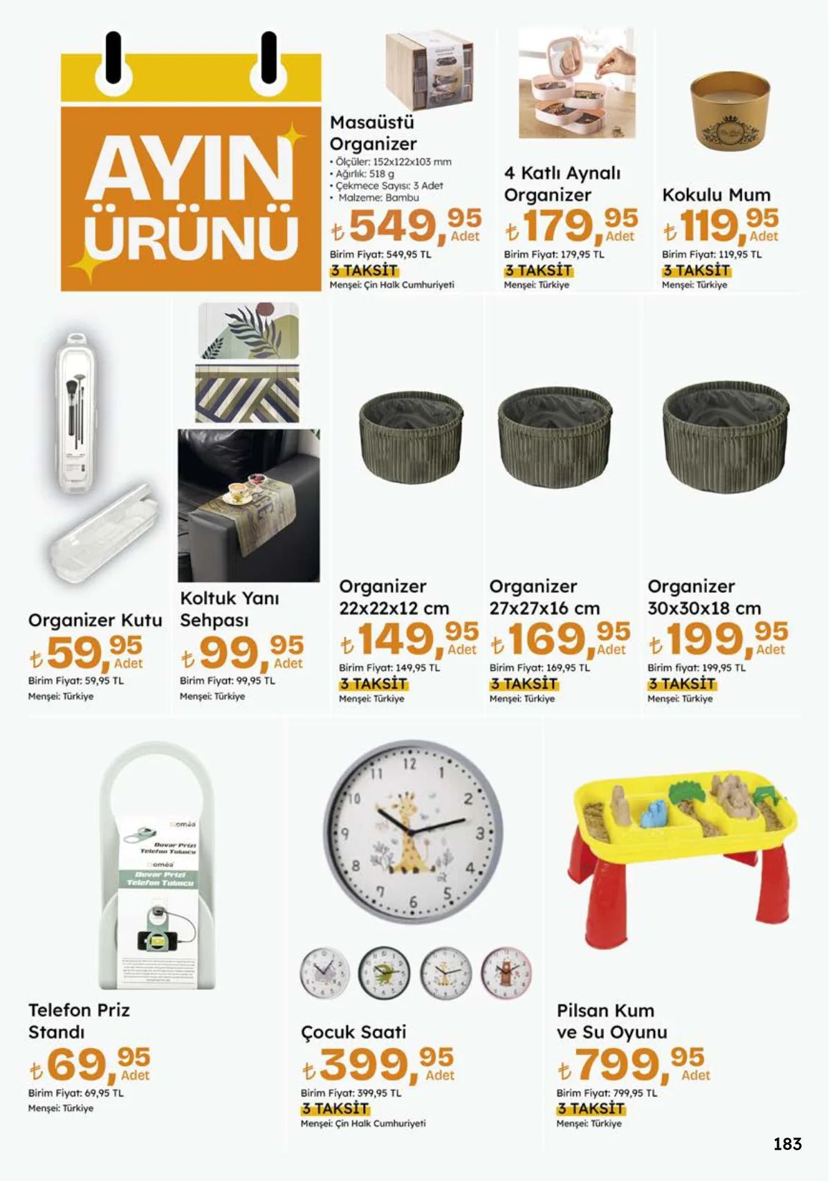 10 Eylül Migros Kataloğu 2026 Sayfa 183