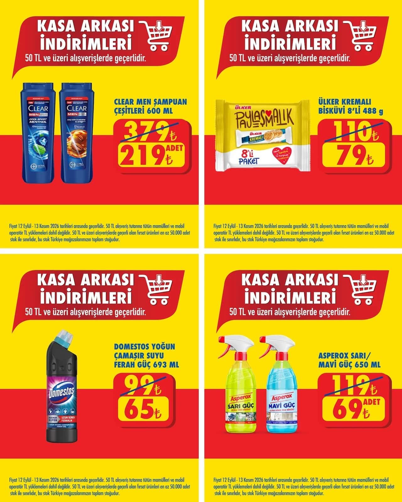 12 Eylül Şok Market Online Kataloğu 2026 Sayfa 1