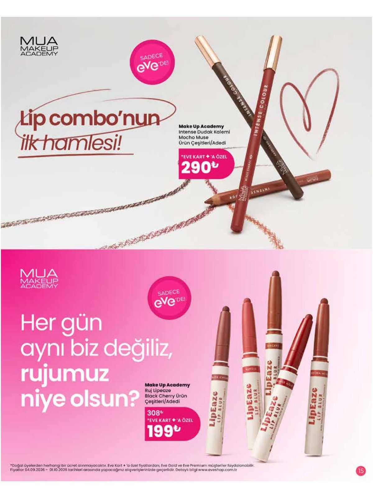 4 Eylül Eveshop Kataloğu 2026 Sayfa 15