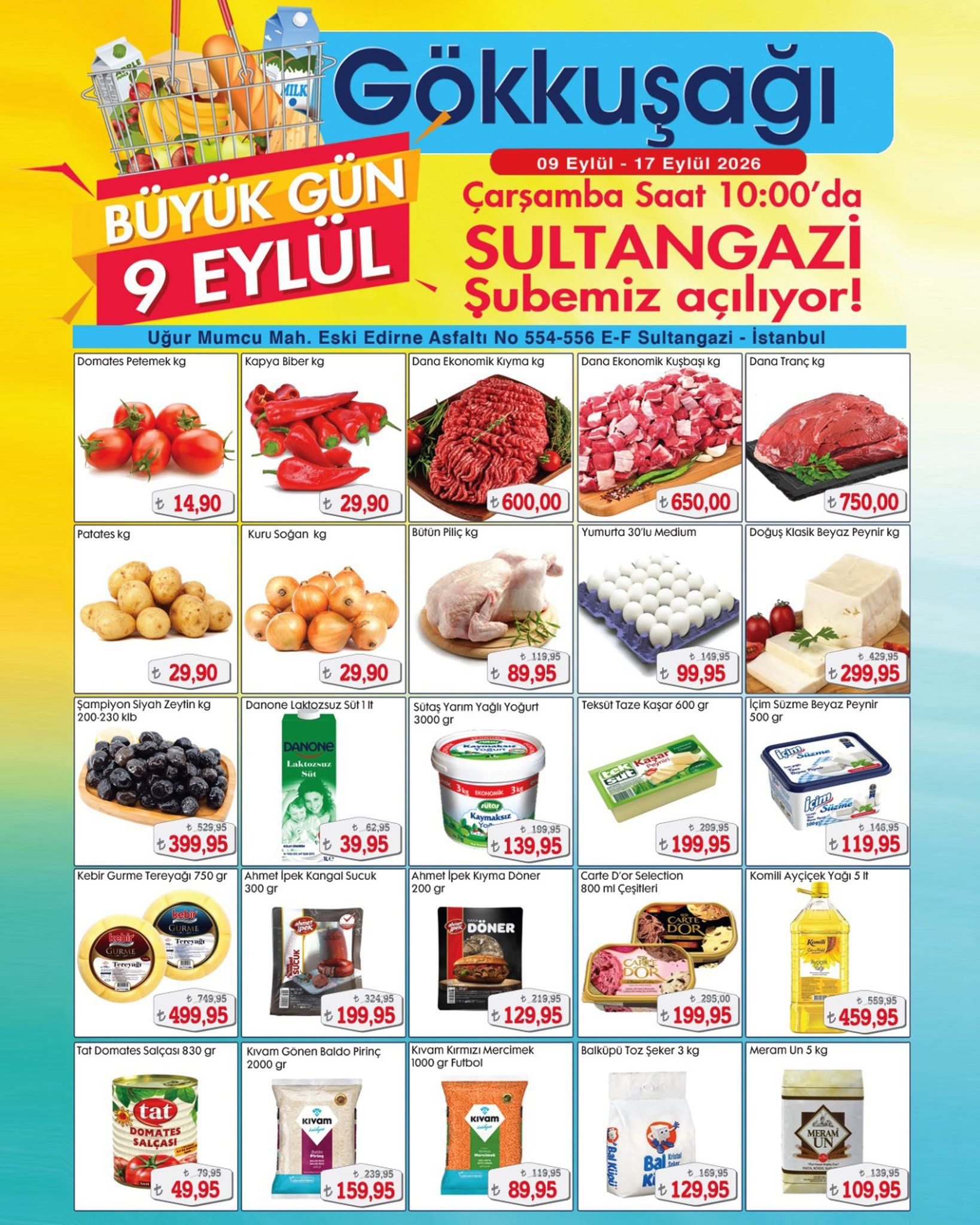 9 Eylül Gokkusagimarket Kataloğu 2026 Sayfa 1