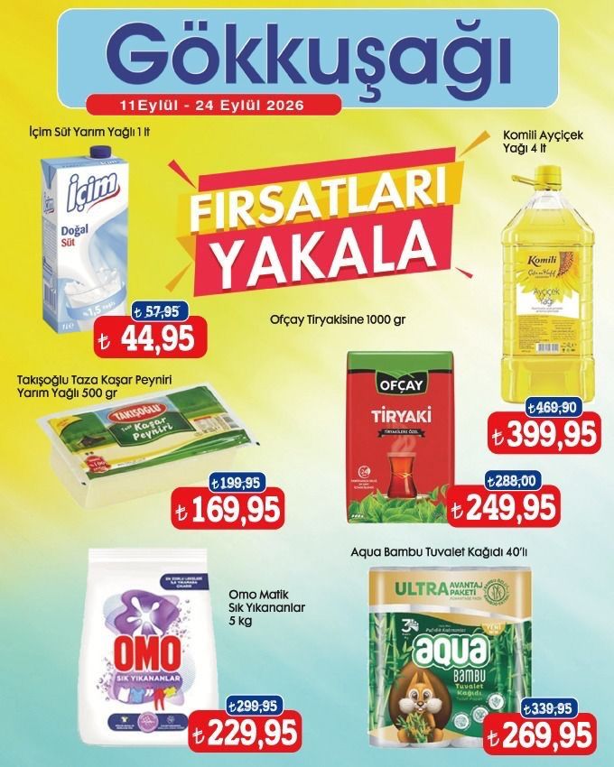 11 Eylül Gokkusagimarket Kataloğu 2026 Sayfa 1
