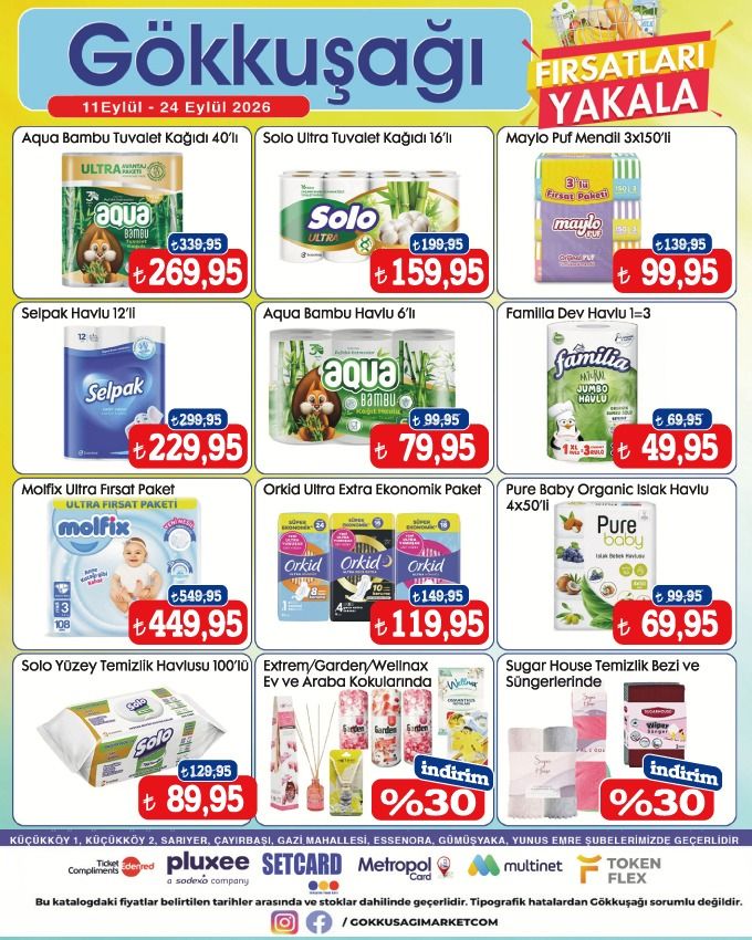 11 Eylül Gokkusagimarket Kataloğu 2026 Sayfa 14