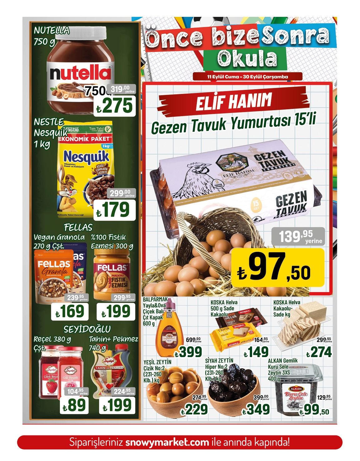 11 Eylül Snowymarket Kataloğu 2026 Sayfa 10