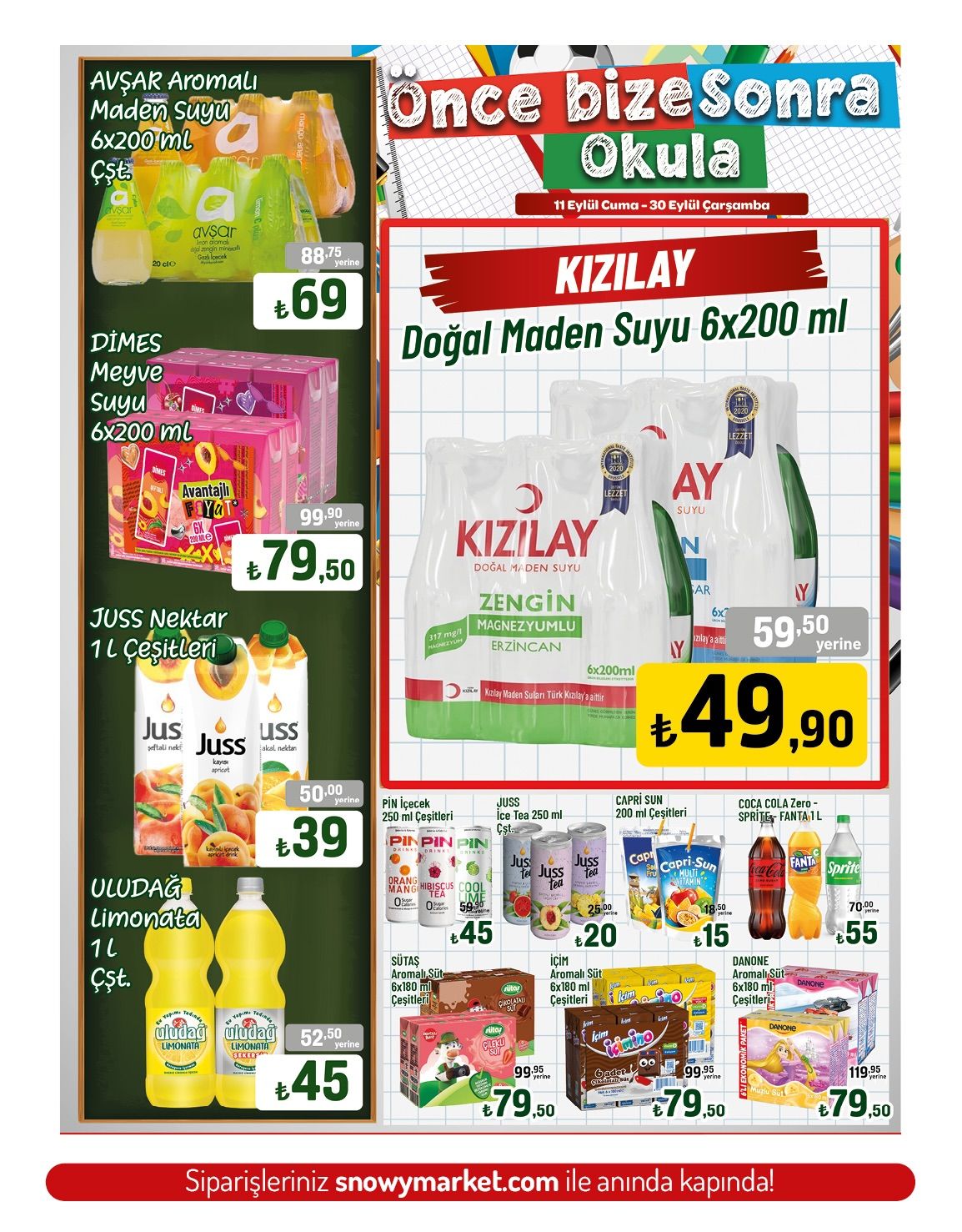 11 Eylül Snowymarket Kataloğu 2026 Sayfa 13