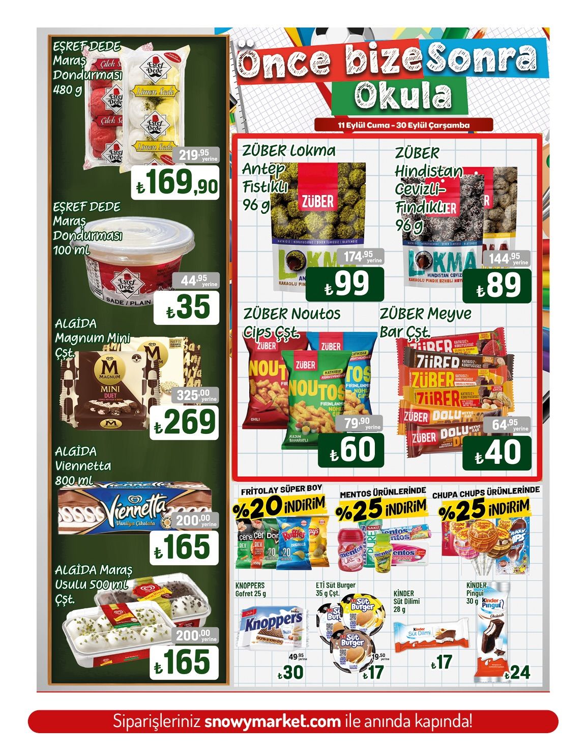 11 Eylül Snowymarket Kataloğu 2026 Sayfa 7