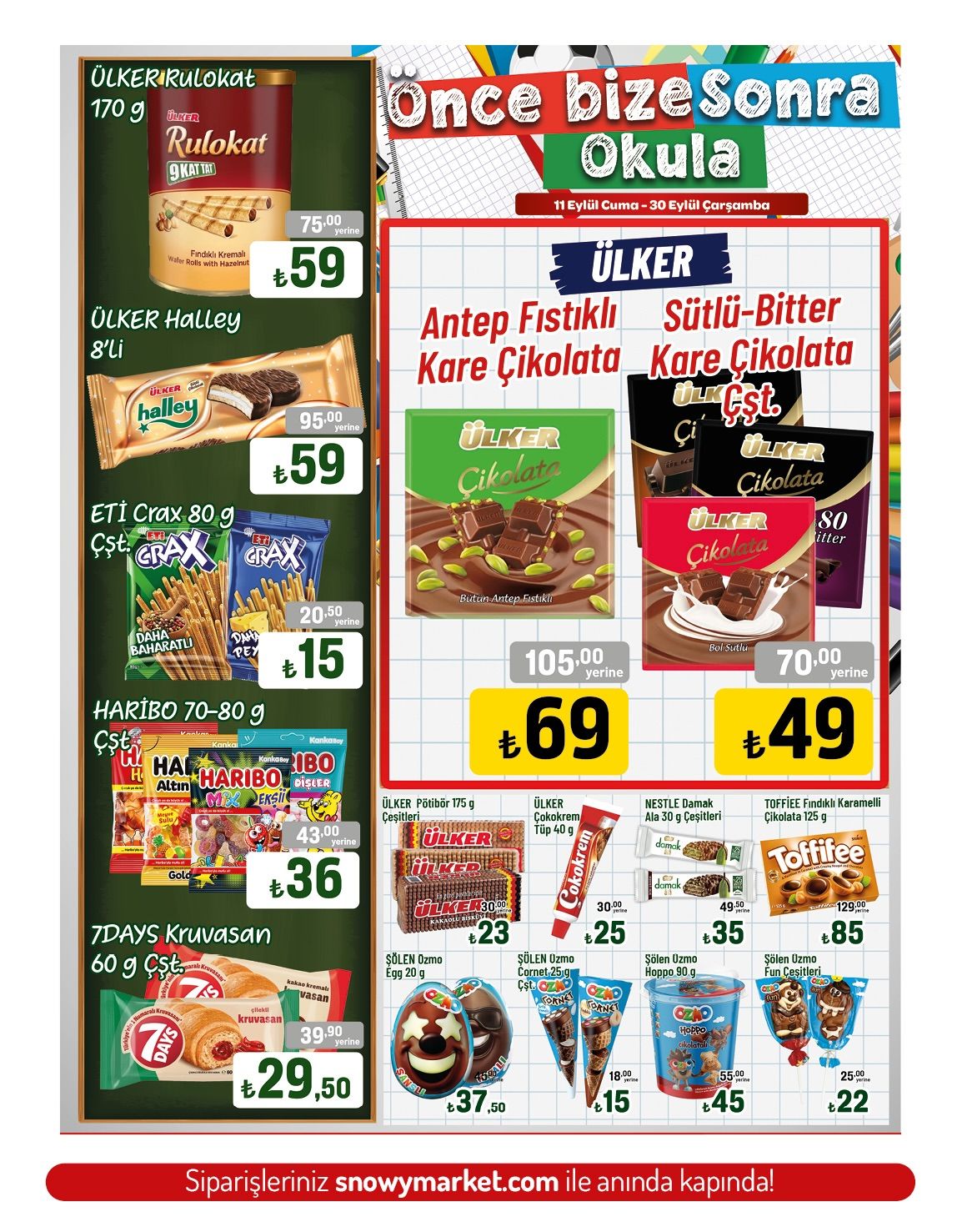 11 Eylül Snowymarket Kataloğu 2026 Sayfa 15
