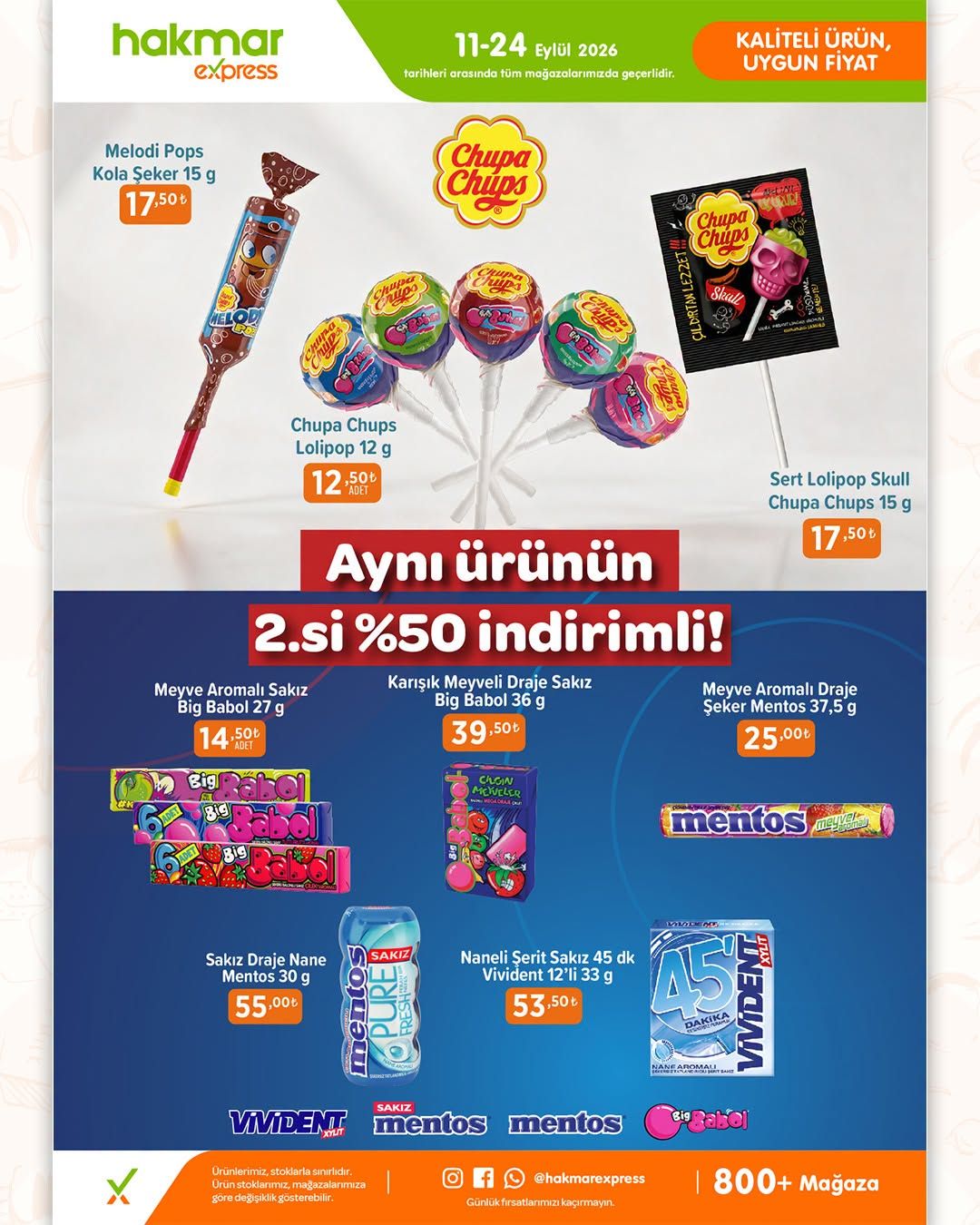 11 Eylül Hakmarexpress Kataloğu 2026 Sayfa 1