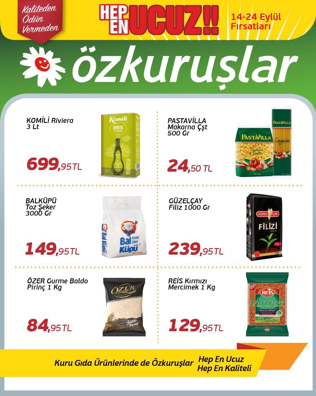 14 Eylül Ozkuruslar Kataloğu 2026 Sayfa 2