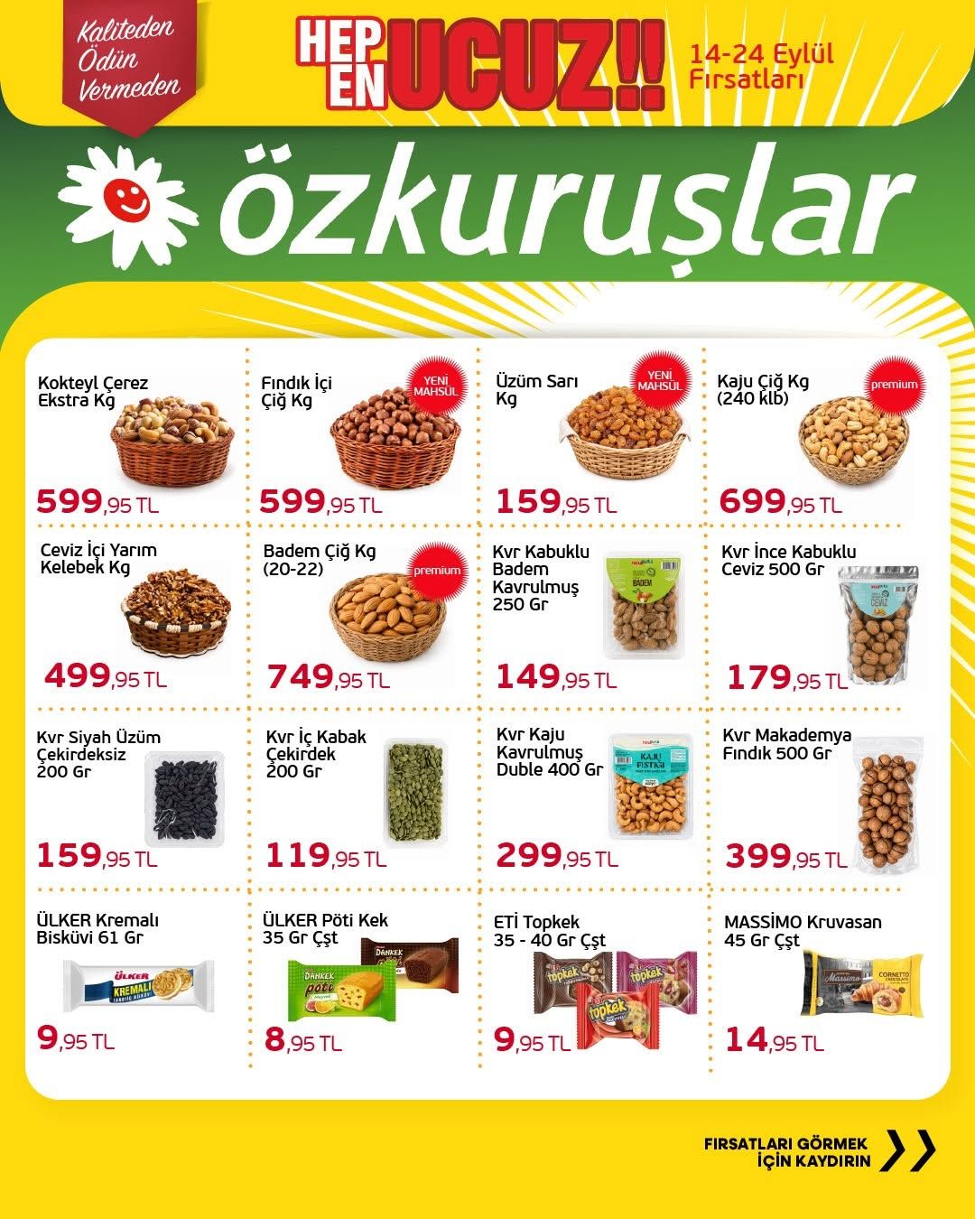 14 Eylül Ozkuruslar Kataloğu 2026 Sayfa 9