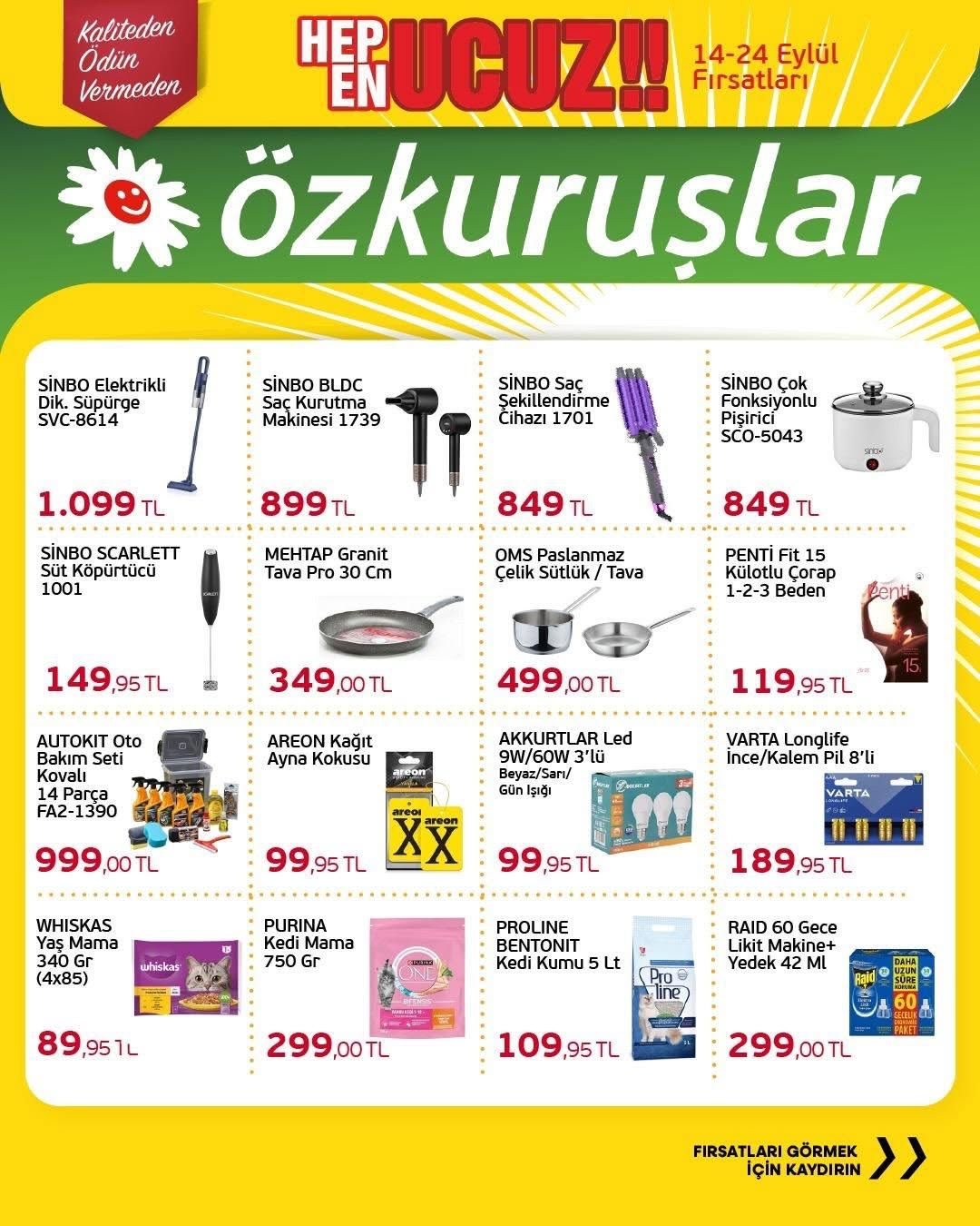 14 Eylül Ozkuruslar Kataloğu 2026 Sayfa 10