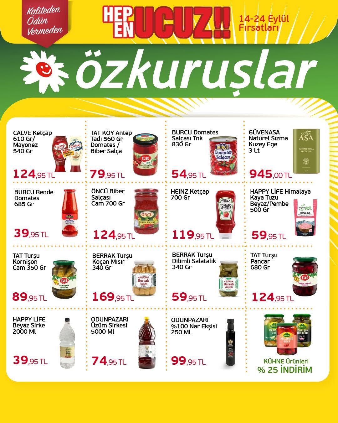 14 Eylül Ozkuruslar Kataloğu 2026 Sayfa 12