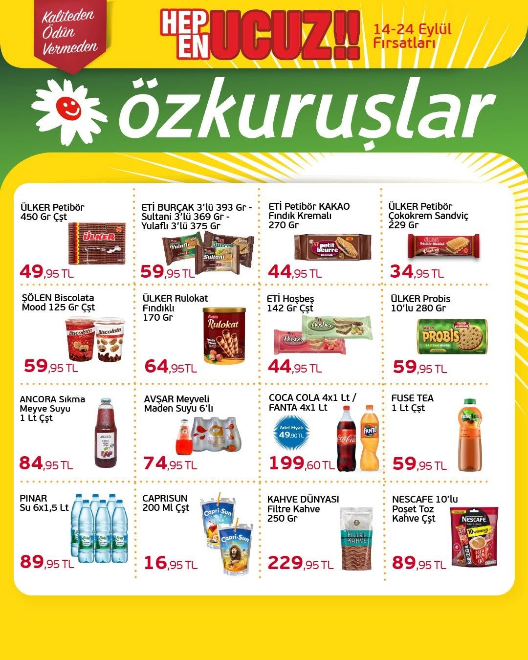 14 Eylül Ozkuruslar Kataloğu 2026 Sayfa 18