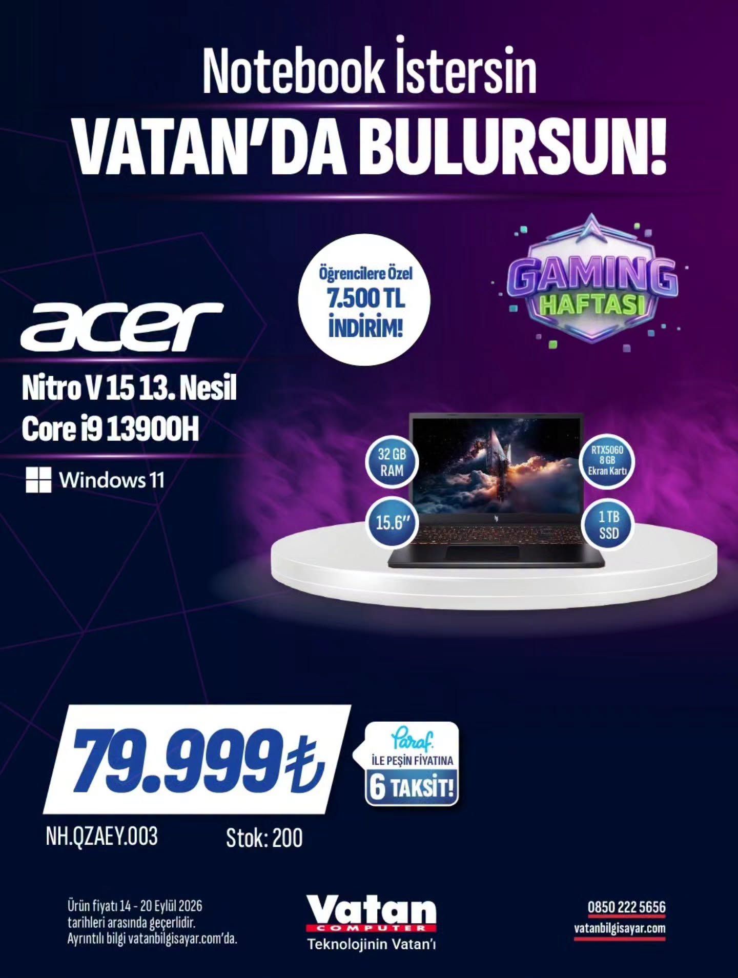 14 Eylül Vatan Bilgisayar Kataloğu 2026 Sayfa 9