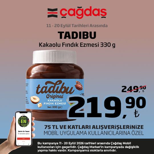 11 Eylül Çağdaş marketler Kataloğu 2026 Sayfa 2