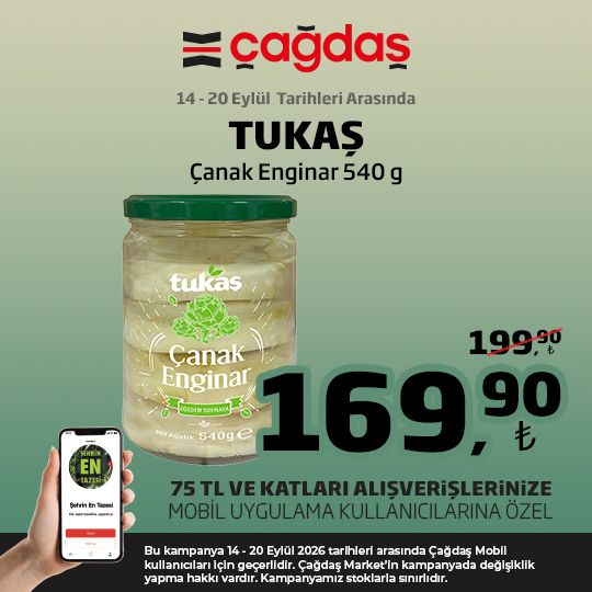 14 Eylül Çağdaş marketler Kataloğu 2026 Sayfa 3