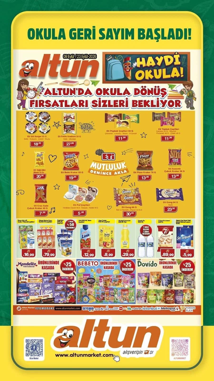 9 Eylül Altunmarket Kataloğu 2026 Sayfa 1