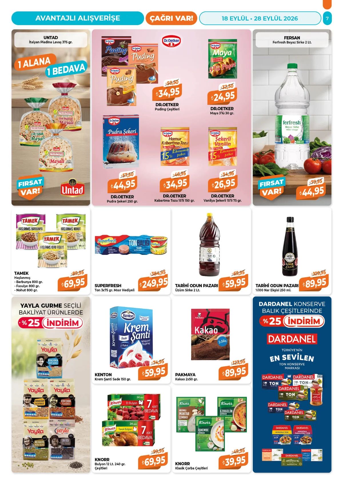 18 Eylül Çağrı  Kataloğu 2026 Sayfa 7