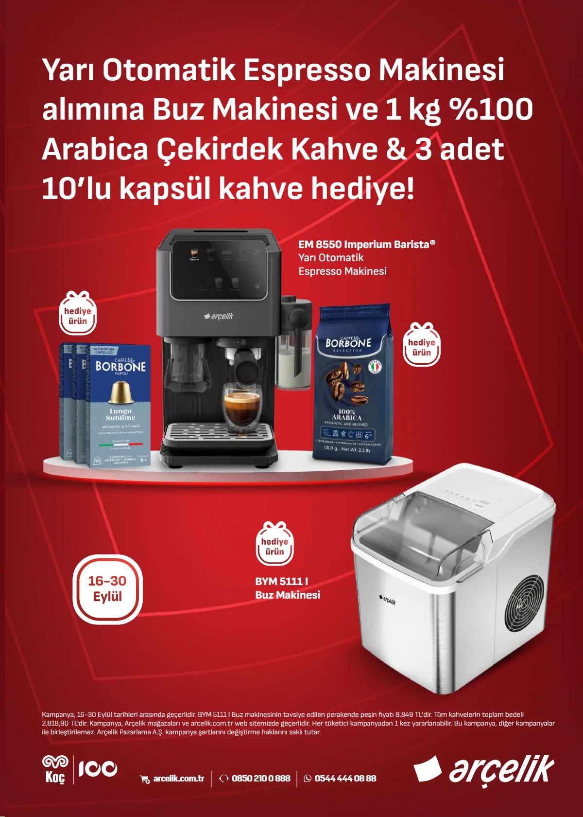 16 Eylül Arçelik Kataloğu 2026 Sayfa 7