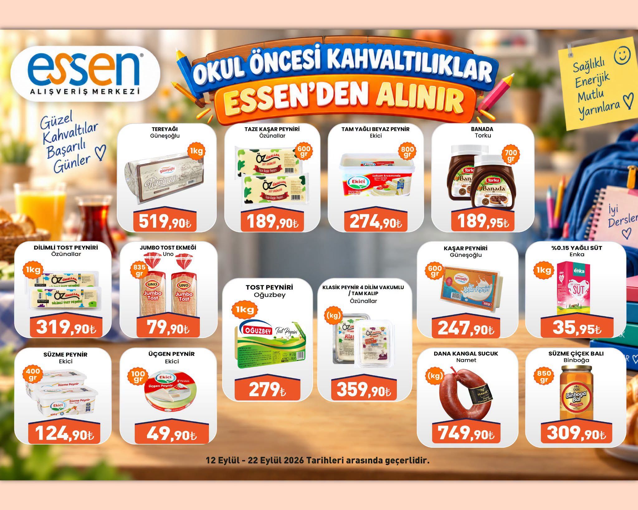12 Eylül Essenavm Kataloğu 2026 Sayfa 1