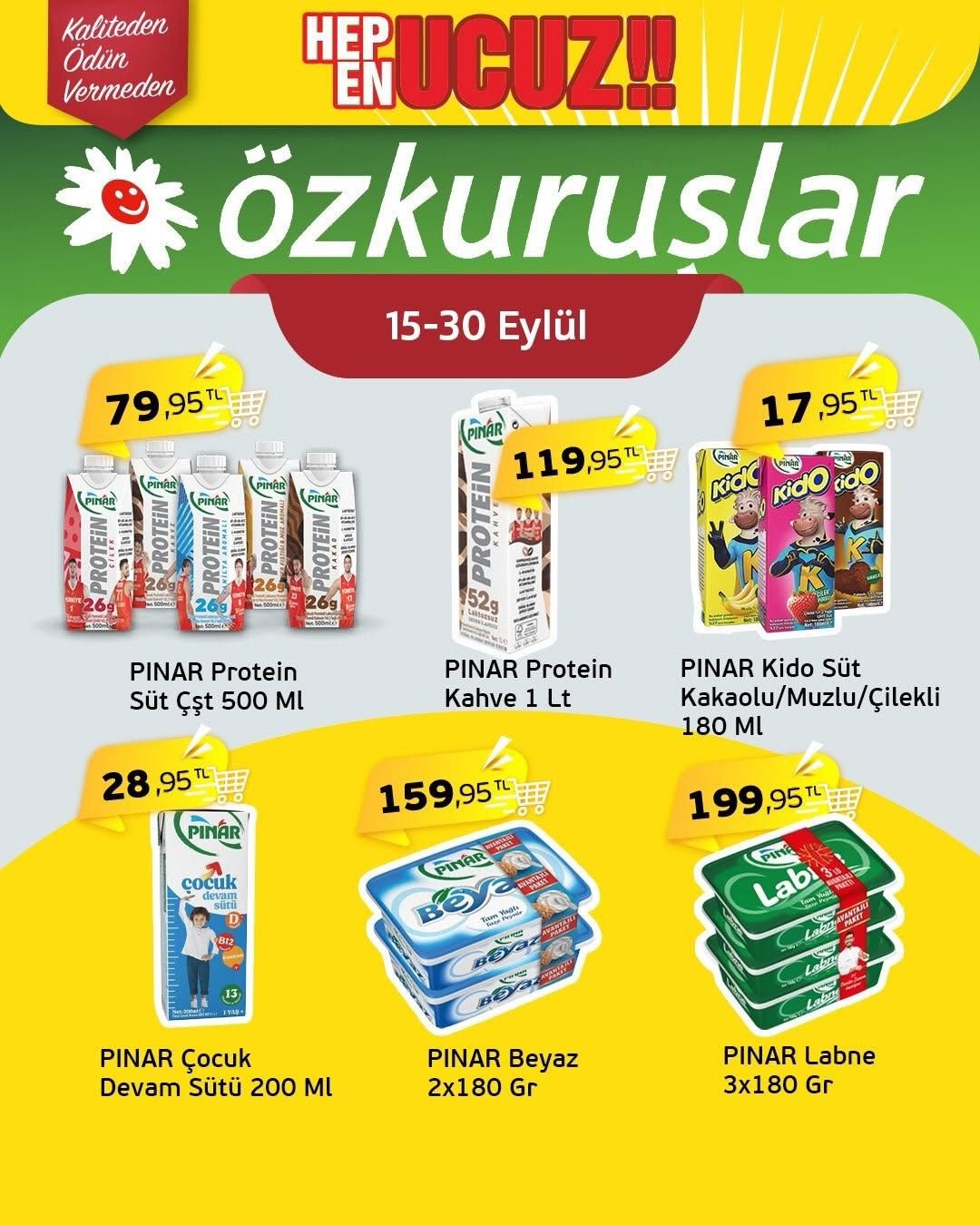 15 Eylül Ozkuruslar Kataloğu 2026 Sayfa 1