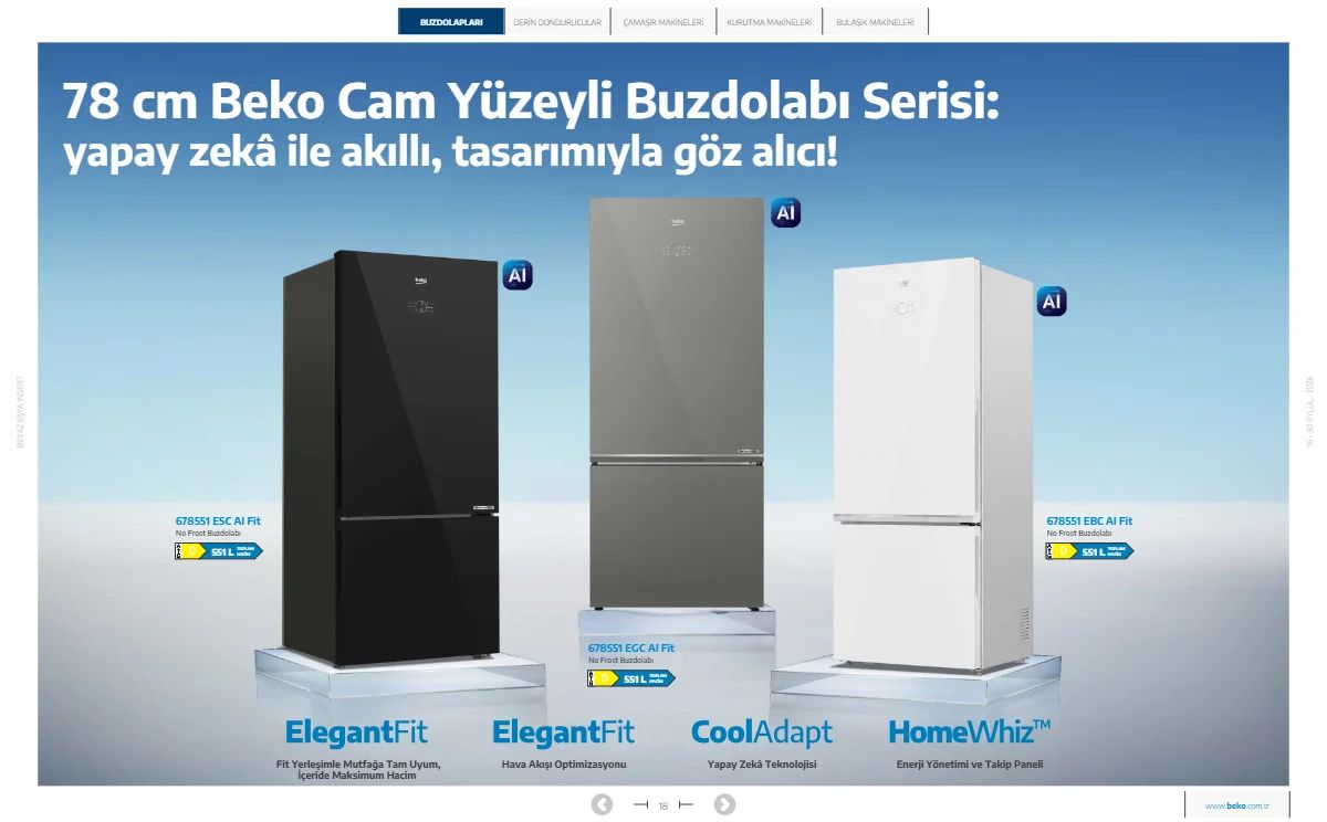 16 Eylül Beko Kataloğu 2026 Sayfa 18