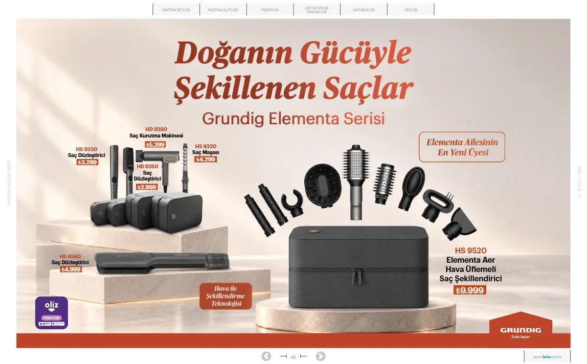 16 Eylül Beko Kataloğu 2026 Sayfa 66