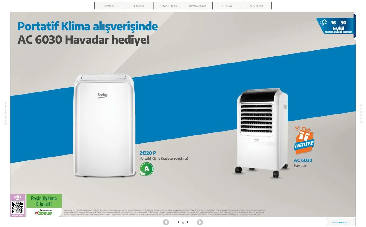 16 Eylül Beko Kataloğu 2026 Sayfa 6