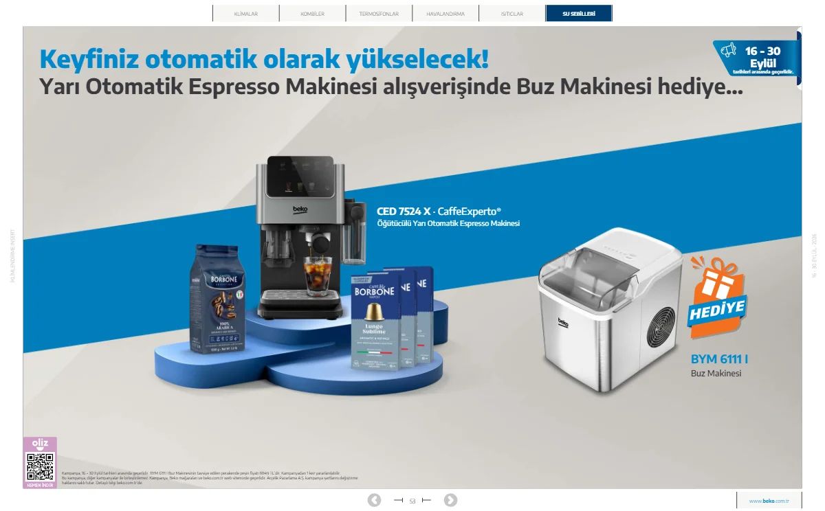 16 Eylül Beko Kataloğu 2026 Sayfa 53