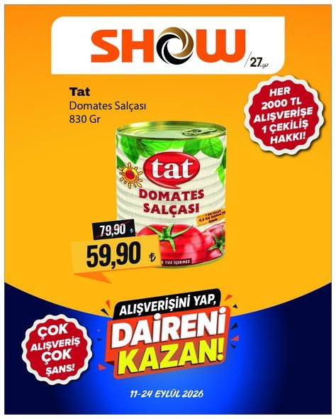 11 Eylül Showhipermarket Kataloğu 2026 Sayfa 5