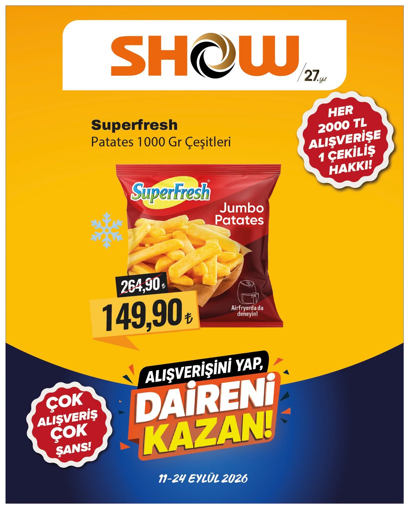 11 Eylül Showhipermarket Kataloğu 2026 Sayfa 9