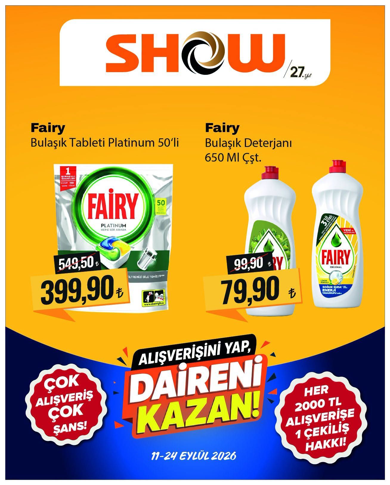 11 Eylül Showhipermarket Kataloğu 2026 Sayfa 2