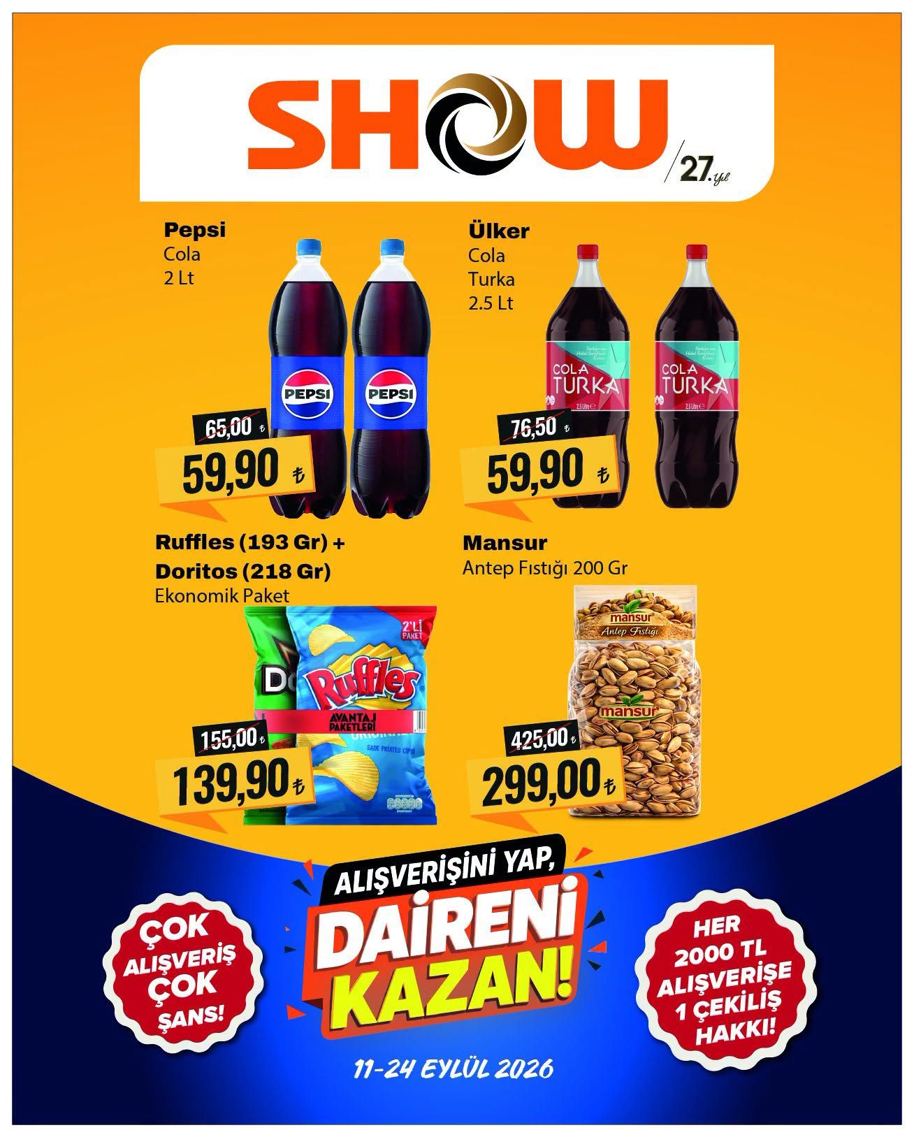 11 Eylül Showhipermarket Kataloğu 2026 Sayfa 3