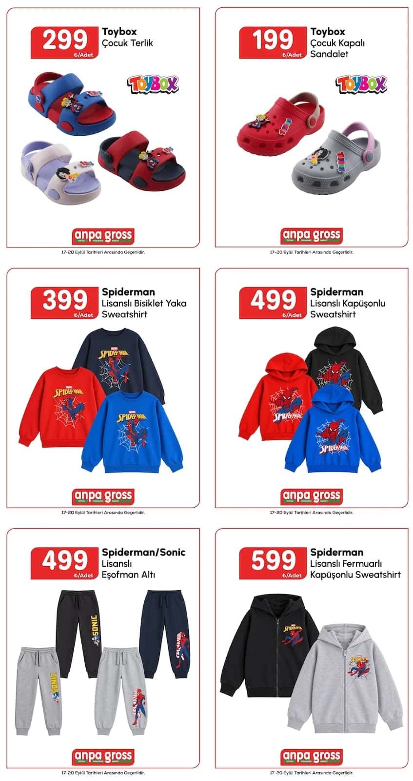 17 Eylül Anpagross Kataloğu 2026 Sayfa 1