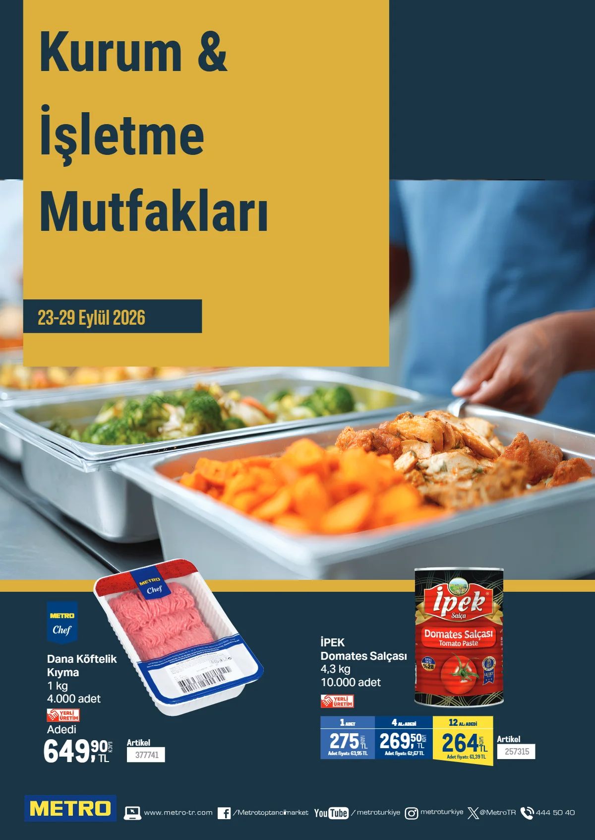 23 Eylül Metro-tr Kataloğu 2026 Sayfa 1