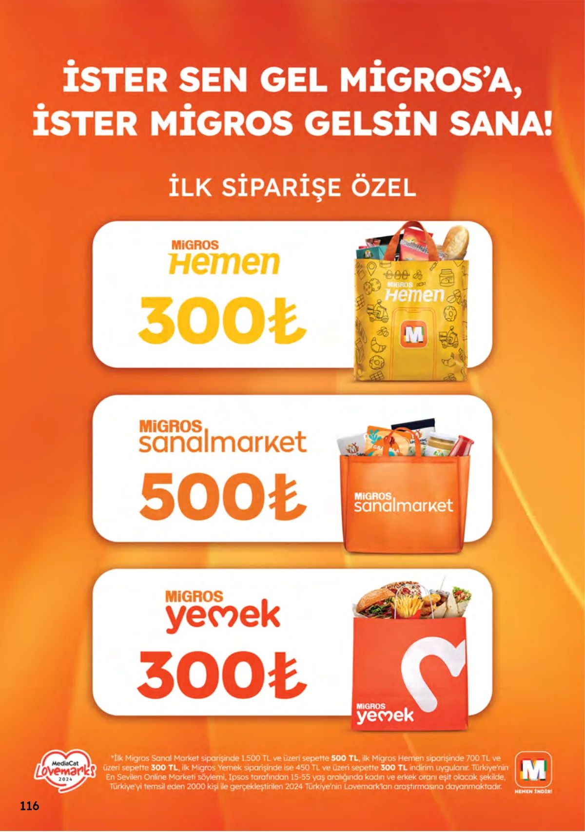 24 Eylül Migros Kataloğu 2026 Sayfa 116