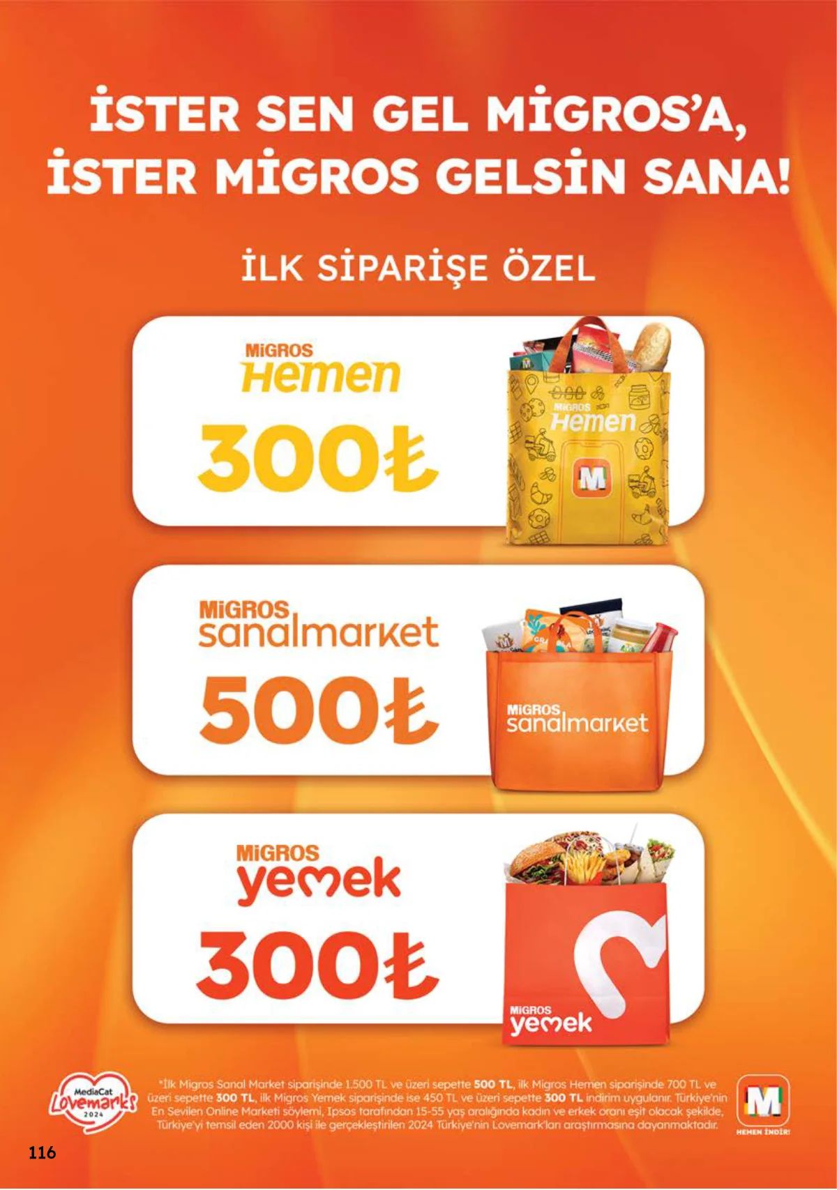 24 Eylül Migros Kataloğu 2026 Sayfa 116