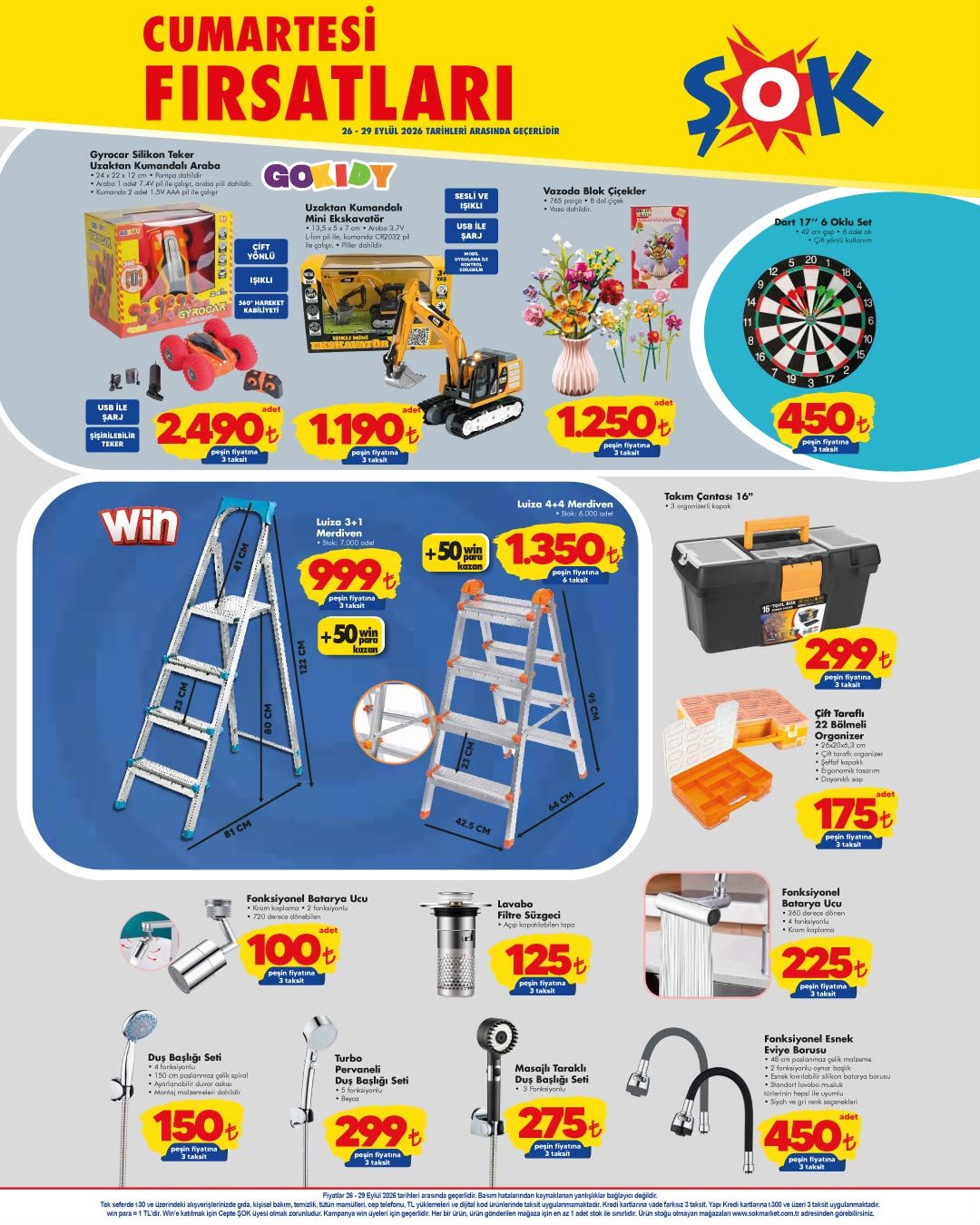 26 Eylül Şok Market Online Kataloğu 2026 Sayfa 2